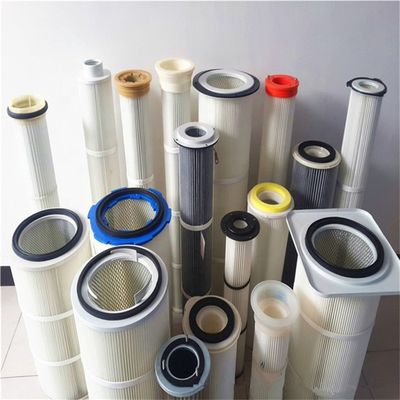 砂吹き機と粉末コーティング用の6耳速除塵フィルターカートリッジ